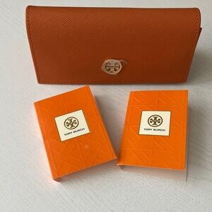 Tory Burch Eyeglass Case & 2 Samples (NWT)